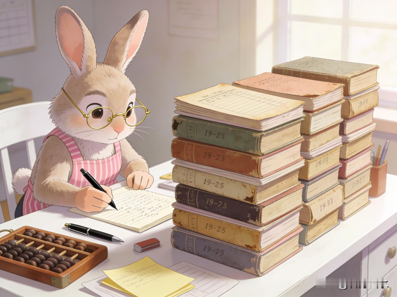 我很佩服我三妹儿，很难想象，她不是会计，却坚持手工记账20多年了。

我三妹儿的