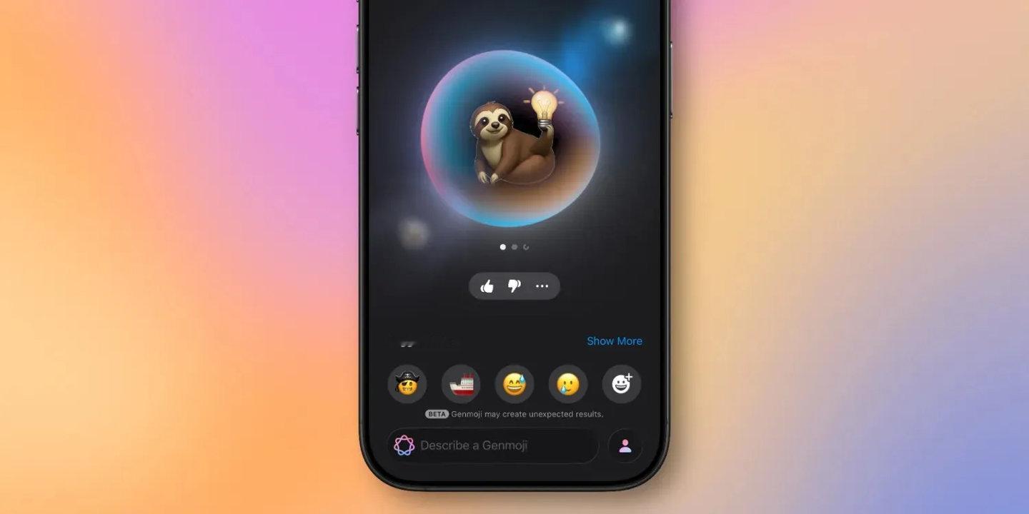 【iOS27自动生成表情】iOS27智能推荐Genmoji 5月17日，据马克・