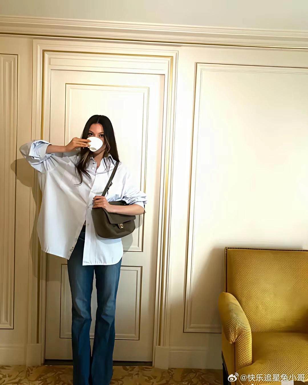 谷爱凌分享巴黎日常，一身行头直接10W，气质好随手一拍都好看！ 