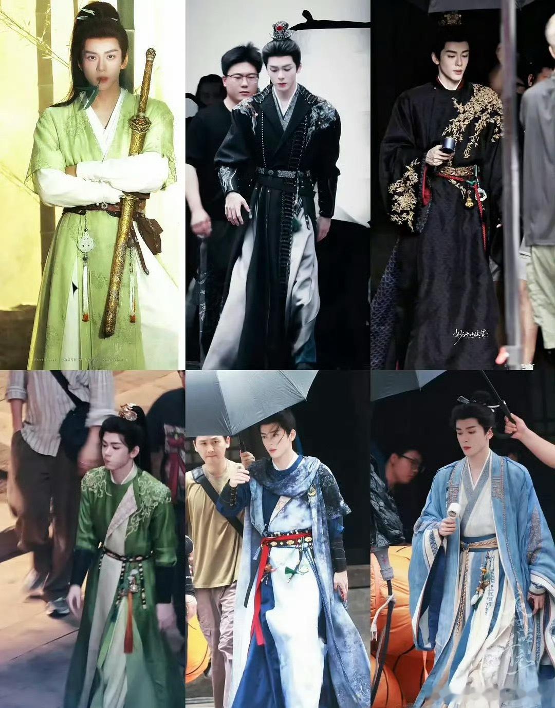 曾舜晞《攻玉》路透，男主造型好多