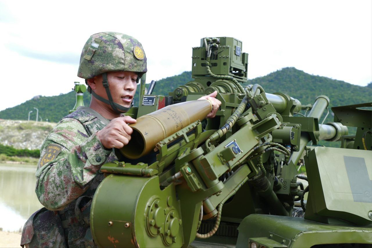 中国-柬埔寨“金龙2025”联合演习，联合炮兵训练（2）烽火问鼎计划 ​​​