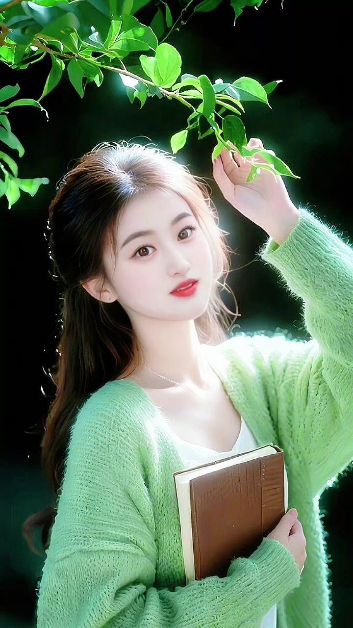 自然温柔风 清纯甜美 校园 青春的样子 心动的感觉