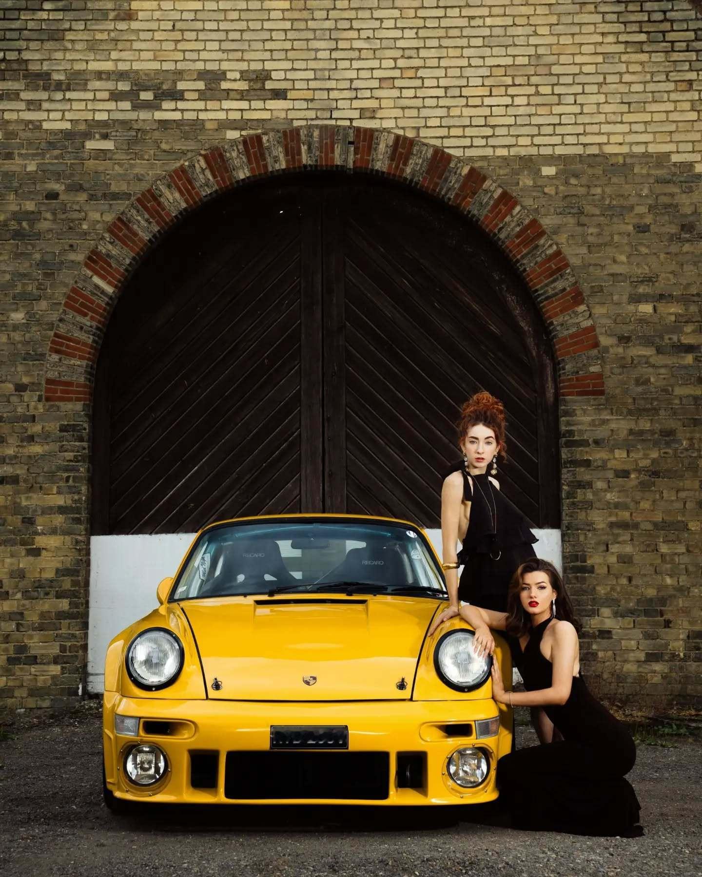 sscs图集Girl+Car保时捷911