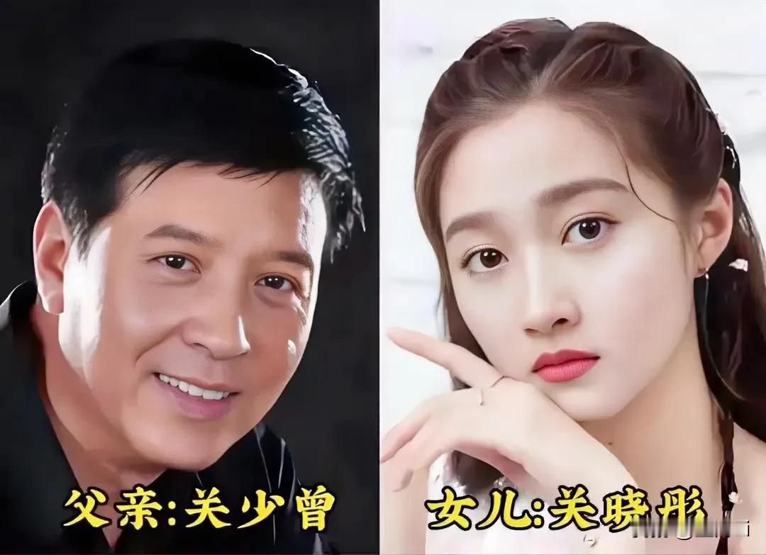 明星父女同框，宛如复制粘贴！基因的力量太强大[赞]
