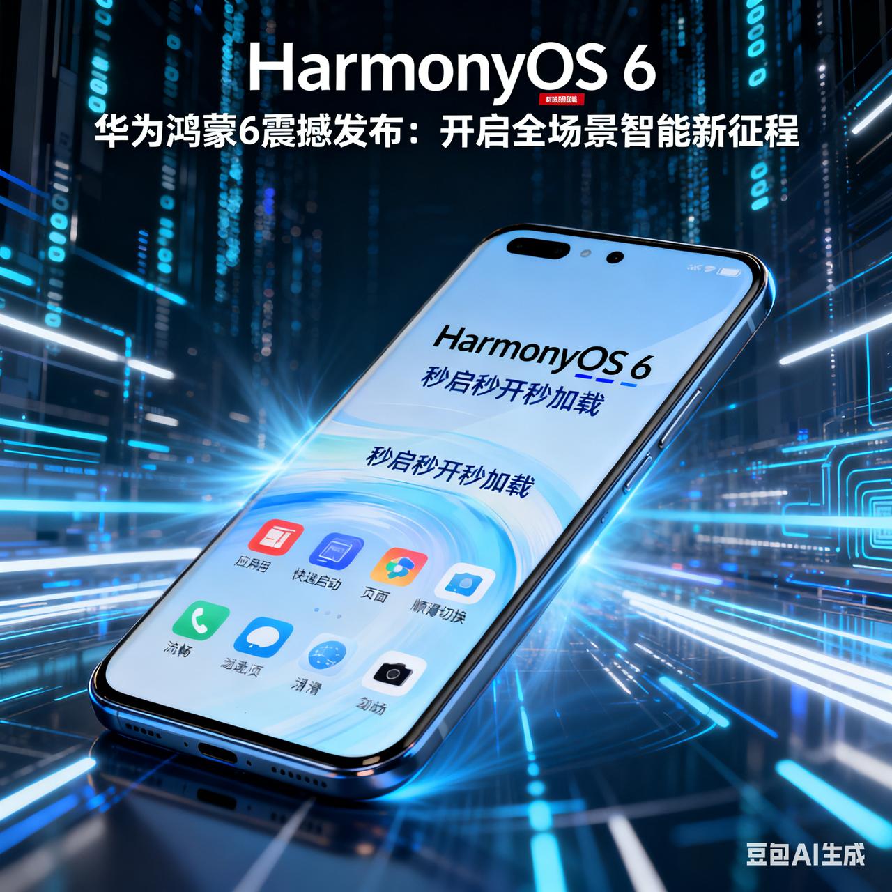 今天，也就是10月22日，华为正式发布了HarmonyOS 6，再次为我们带来了