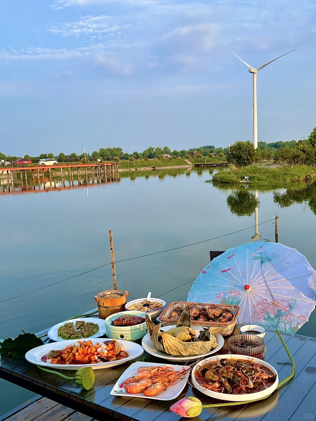 苏州的农家乐已经美出Next level。。。 😭😭