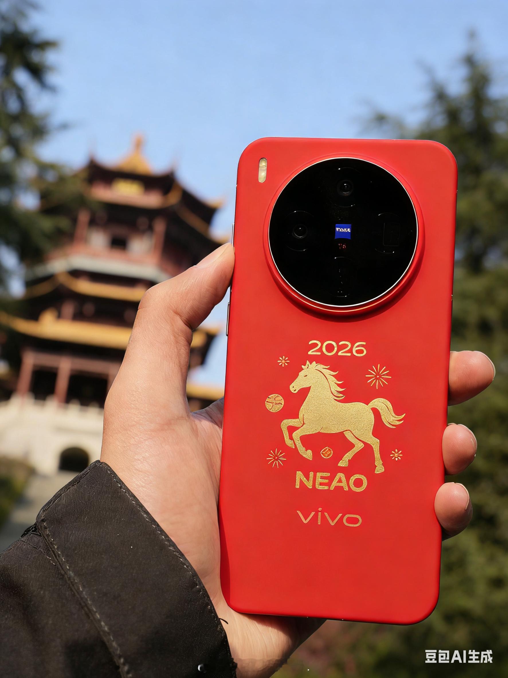 给数码加点AI 找豆包帮我订制了几个新年手机壳，你们喜欢哪个？ 