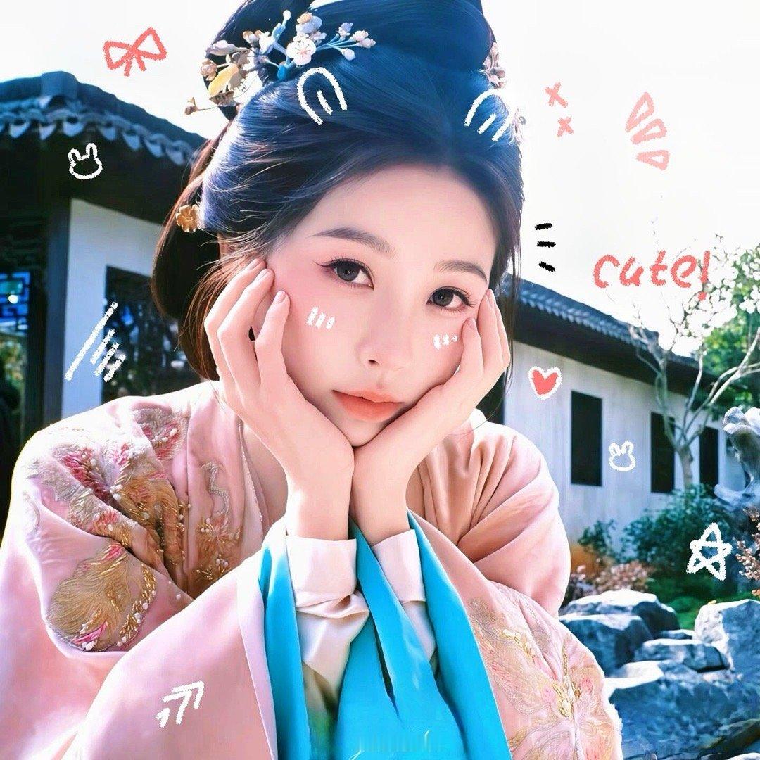 虞书欣的头像真的好出圈是可爱版的云初主母啦❗️