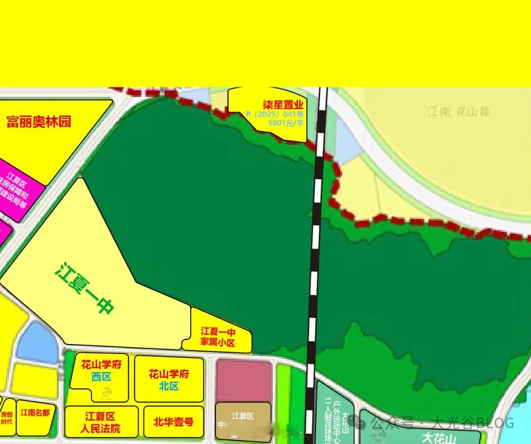 底价拿地稳步推进！江夏庙山纯住宅新项目规划出炉近日，武汉市江夏区自然资源和城乡建