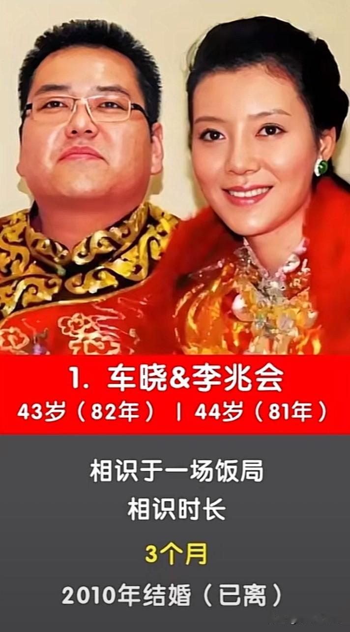 有人相守到老
有人遗憾离婚
10对明星速配夫妻现状

娱乐圈这10对速配夫妻，