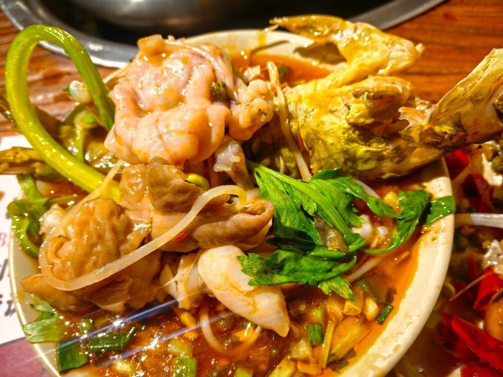 牛蛙，肥肠，黄辣丁 