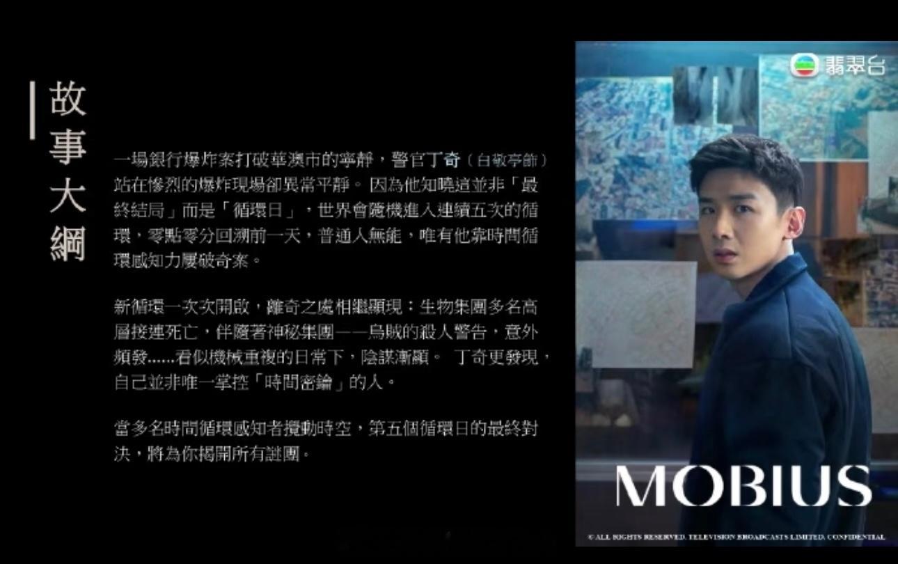 TVB购买白敬亭《不眠日》了2026.7.15晚22:00翡翠台播出不眠日值得，