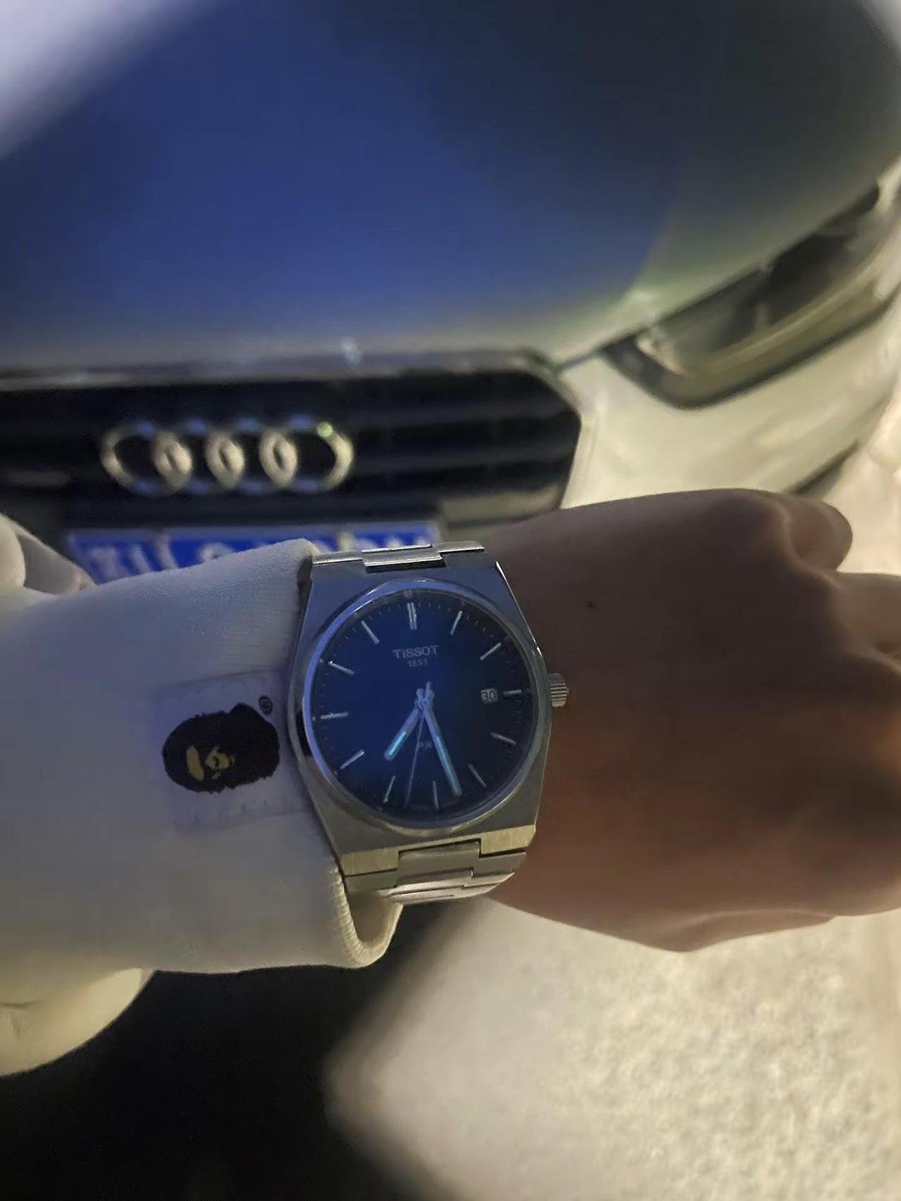 🪣款⌚️V: Toeh-714 日月如梭 戴上了天梭真的能穿越时空 回到我们初