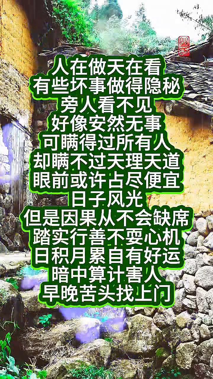 记住我的话：凡是坑你的人、欺负你的人、给你最瘦的人、看不起你的人，在背后用下三滥