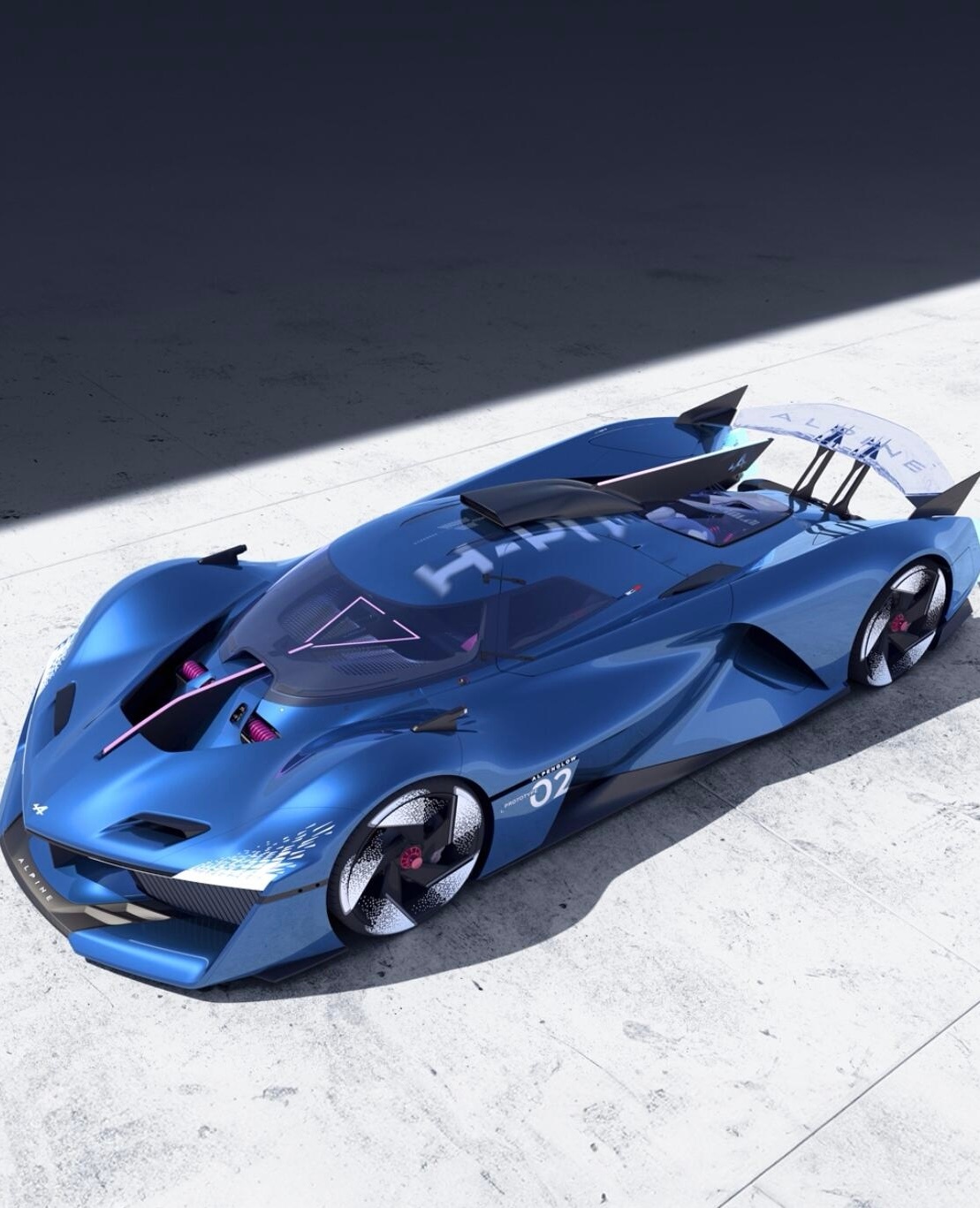 【Alpine Alpenglow 概念车—全新概念氢动力超跑】在电动车浪潮席卷