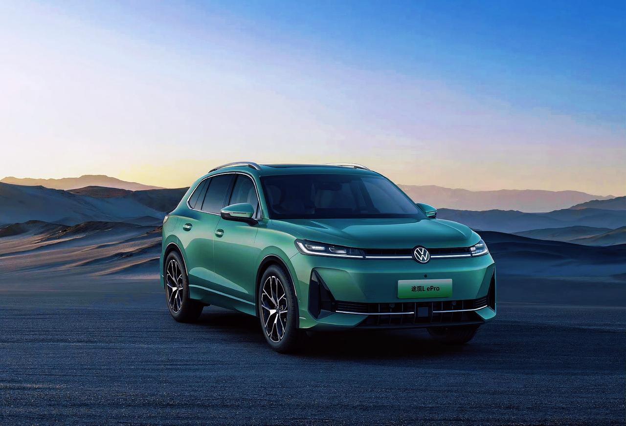 大众全新途观L ePro申报图 新能源风格前脸
插混 中型SUV
车长4744，