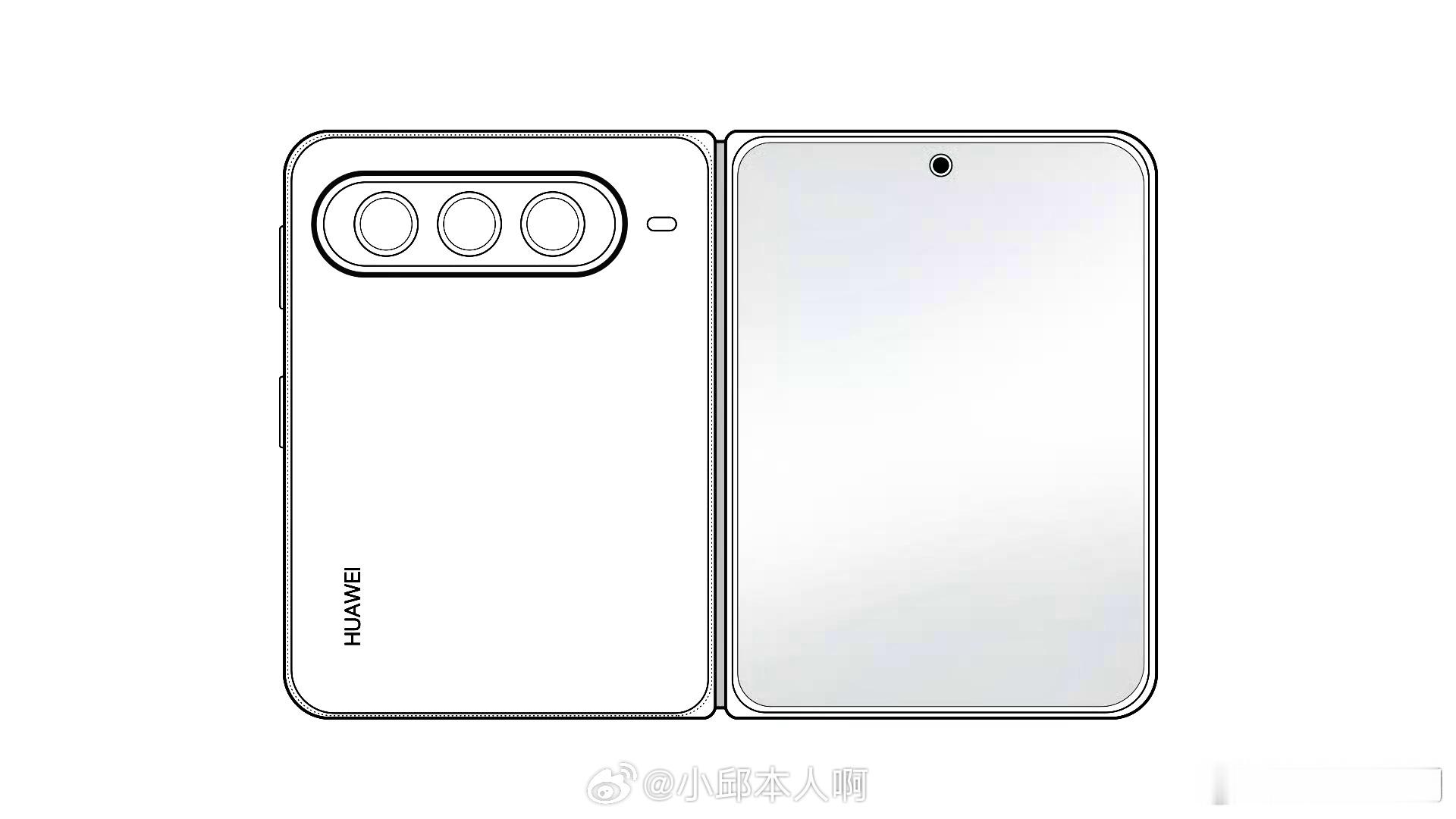 继小折叠旗舰 Pura X 上市一年仍热度不减，华为再度发力，全新大折叠设计图P