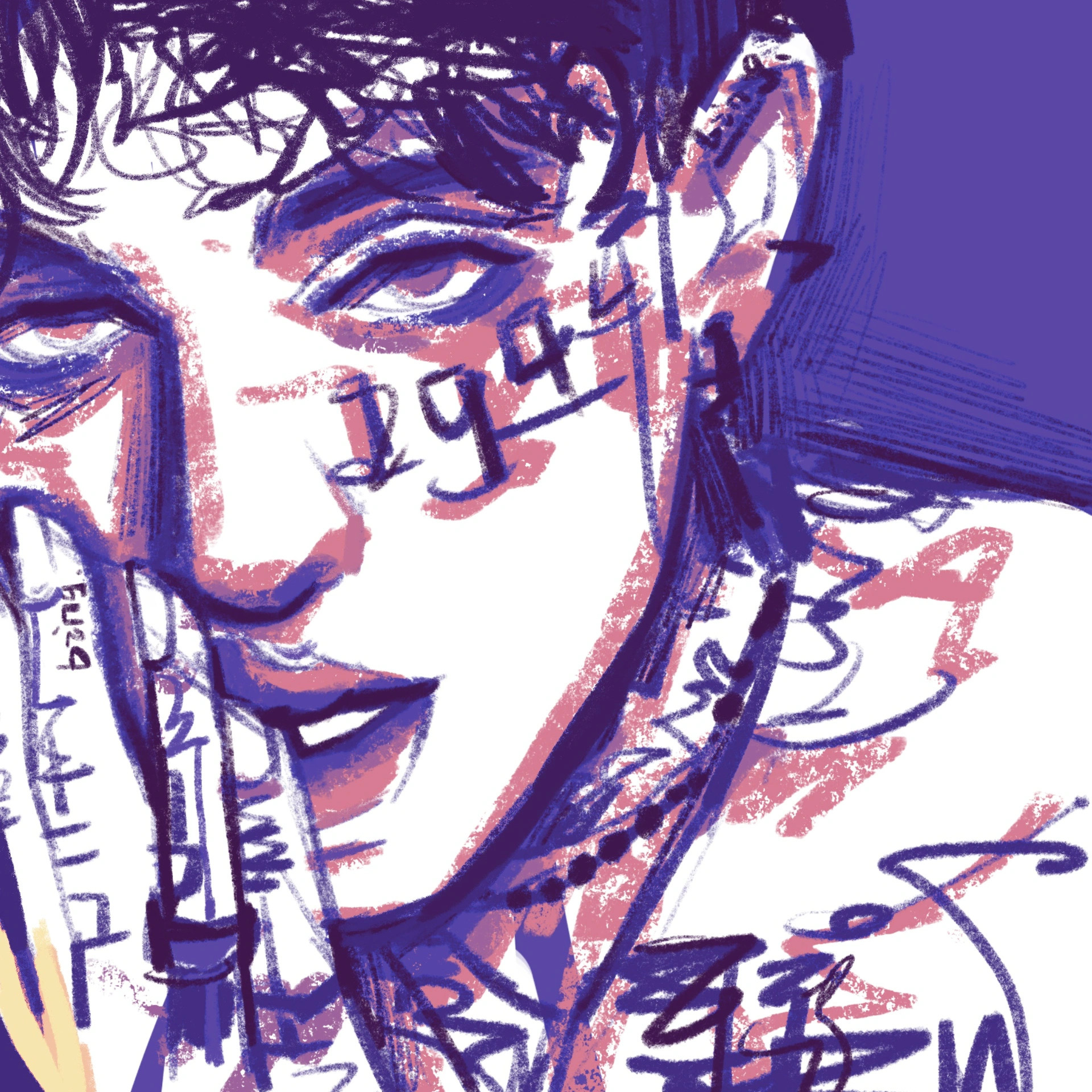 欧美艺术感抽象𝗪𝗲𝗖𝗵𝗮𝘁头像 