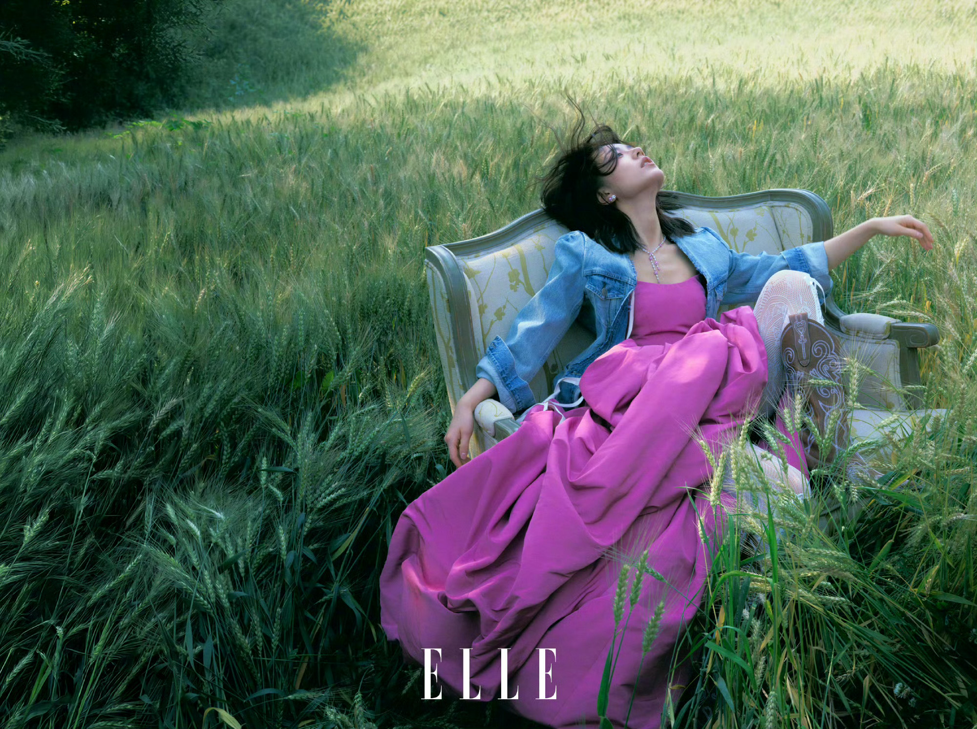 麦田里的小麦麦🌾赵今麦elle6月刊封面