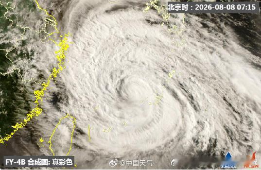白海豚已闭眼 由于干空气卷入或正在进行眼墙置换，“白海豚”的眼区目前已经糊住。但