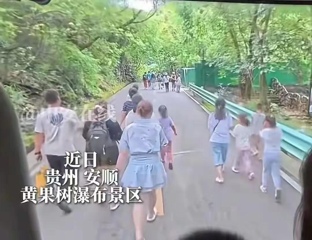 游客故意阻碍摆渡车，是一种无奈的抗争
        最近，在贵州黄果树瀑布景区