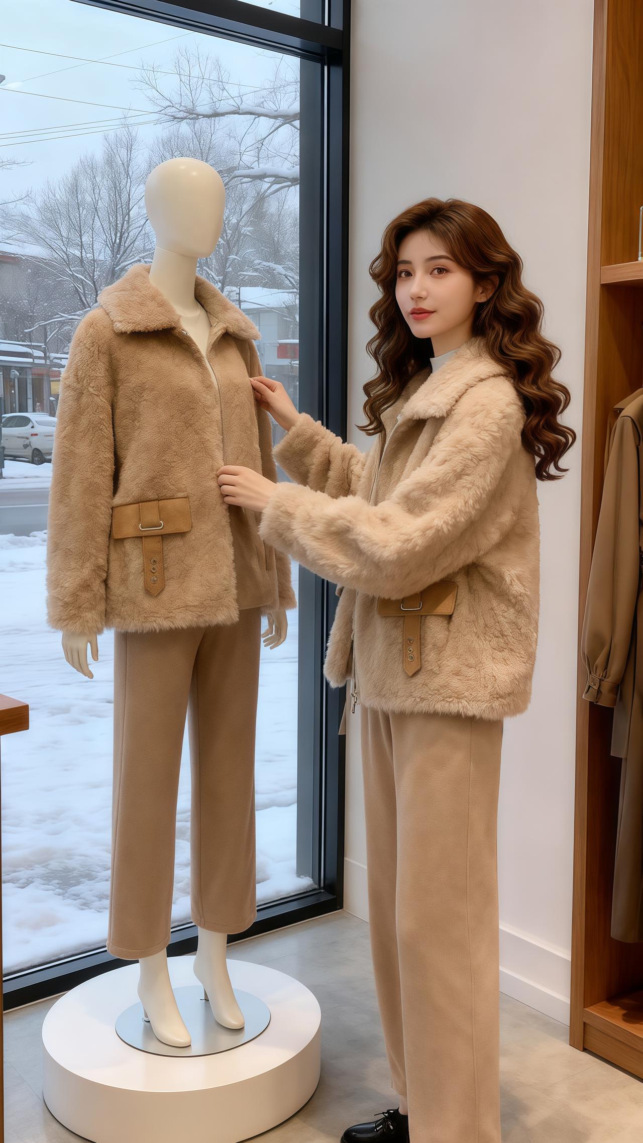 穿搭 减龄气质 冬季搭配 时尚女装穿搭 冬季穿搭