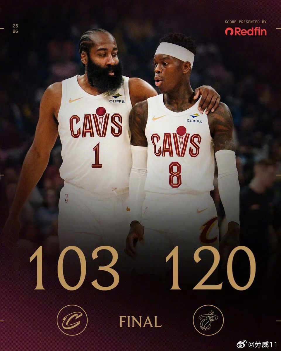 鲍威尔击败哈登，热火120-103战胜骑士，这就是没有阿伦的骑士，不像强队，哈登