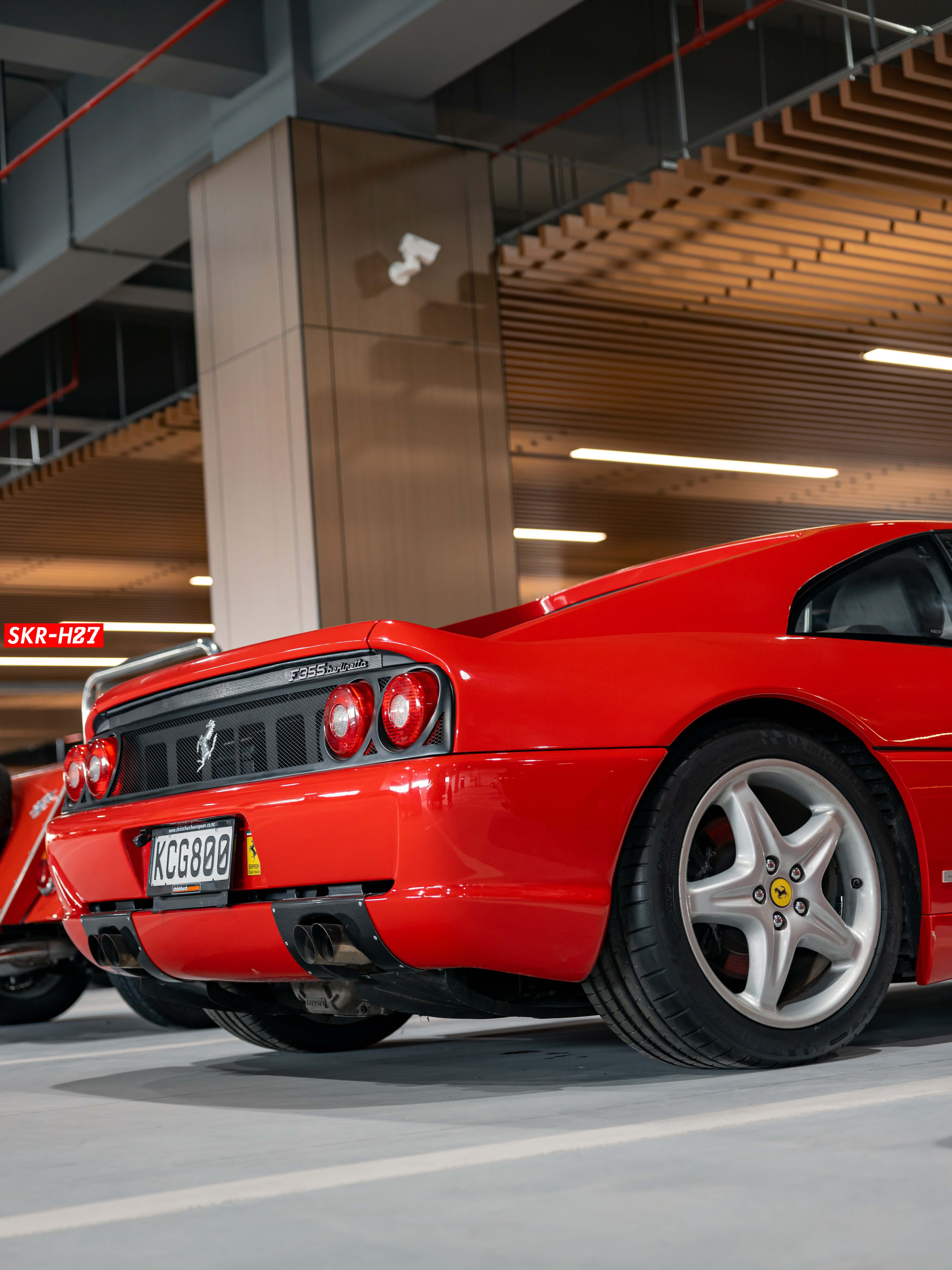 hao车摄法拉利F355 Ferrari F355 Berlinetta上一次在