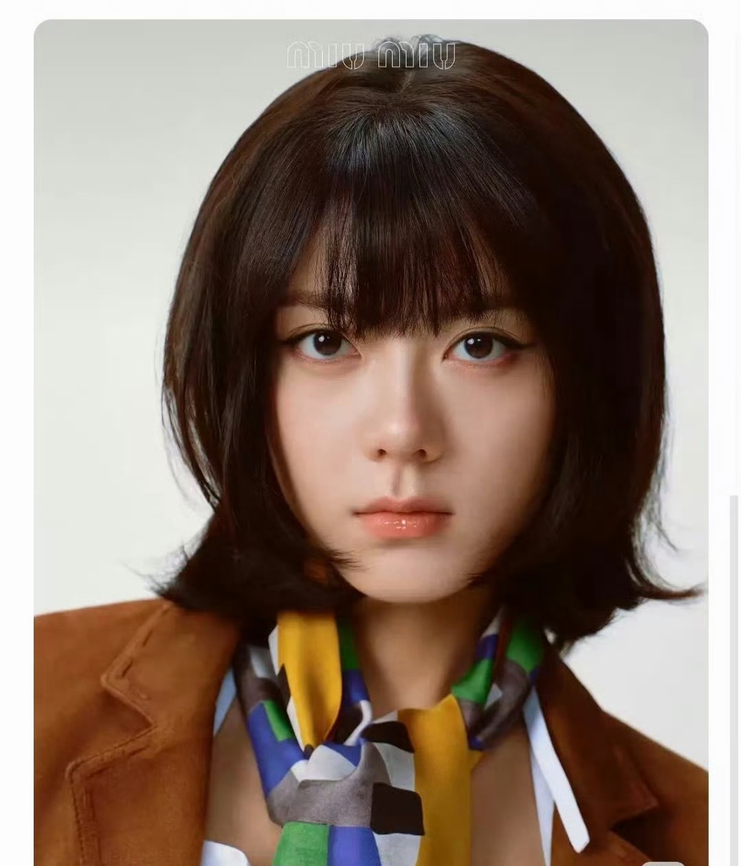 🍉miumiu给赵今麦拍的大片被网友吐槽了，你觉得好看吗？ 