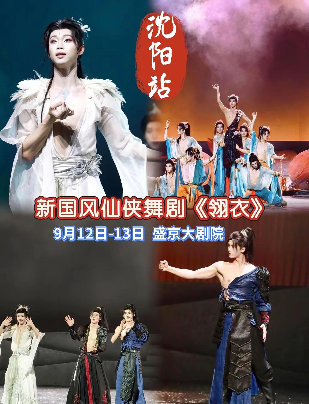 你们爱的翎衣来沈阳了，简直不要太幸福了 翎衣 舞剧翎衣 扳手剧场 沈阳