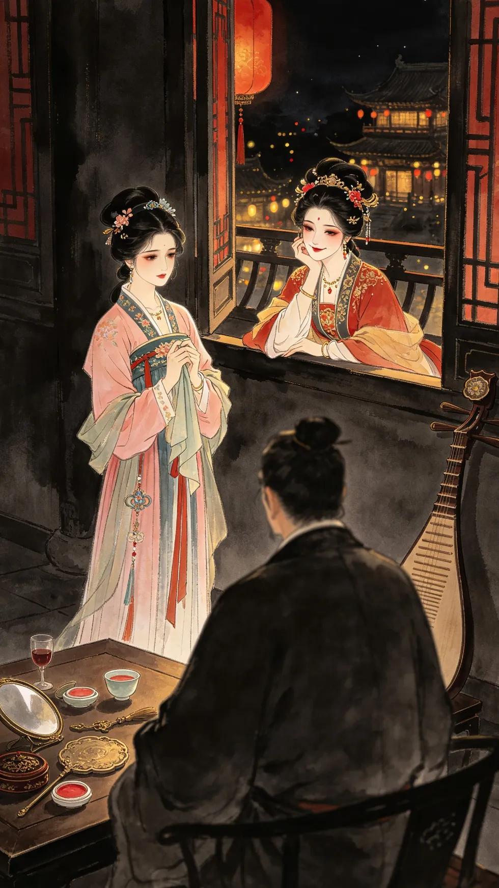 李桂姐鄙视潘金莲这句话，可能让你印象深刻。
潘金莲是跟谁都不对付，有姿色的更是仇