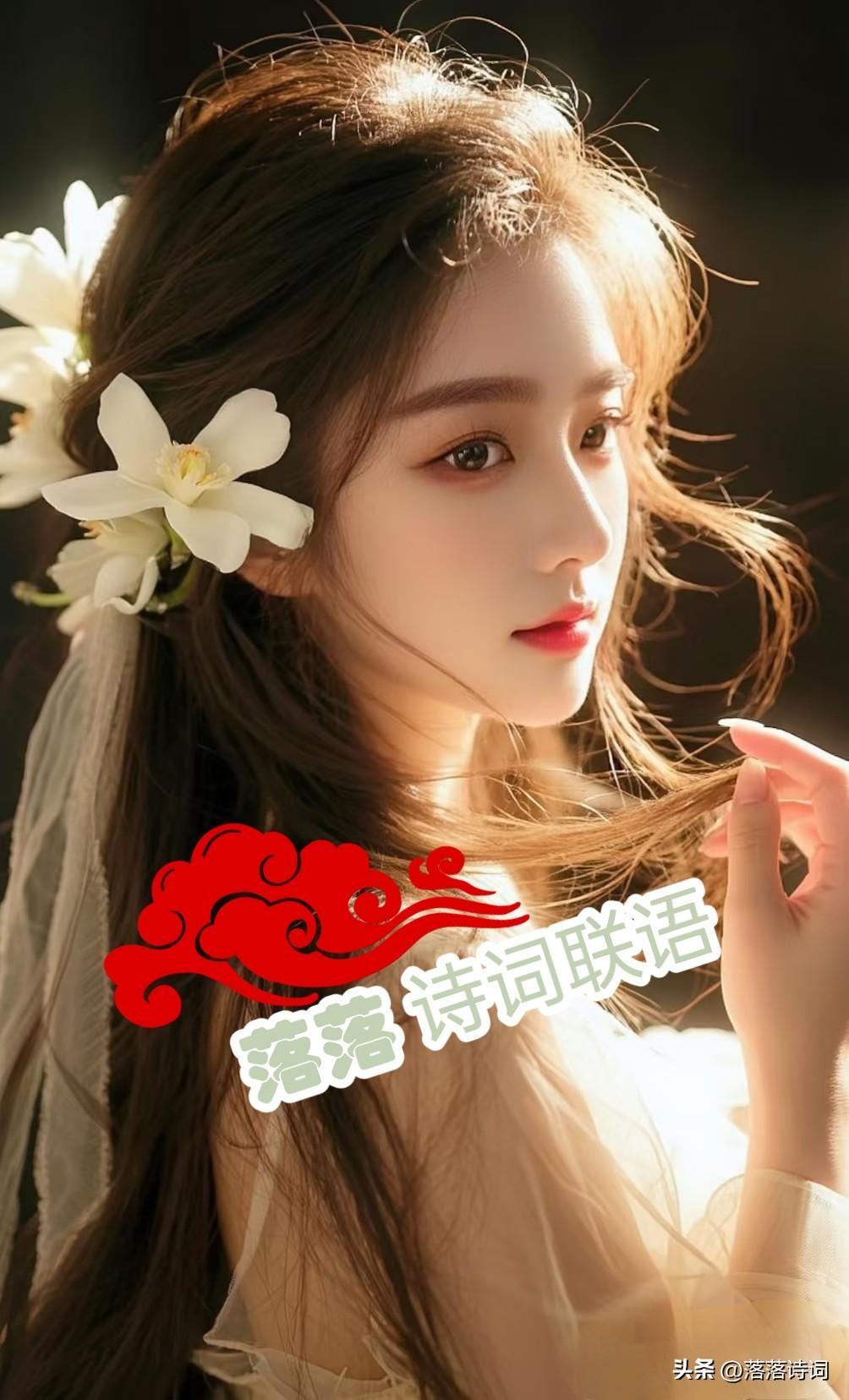 [玫瑰][微风]
上联：月照梨花雪
上联：雾隐烟波，红莲卧晓
[玫瑰][微风]