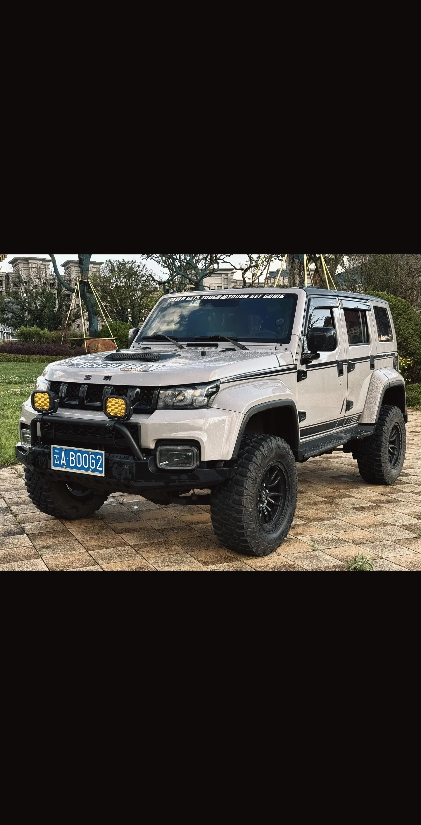 静态下的bj40。