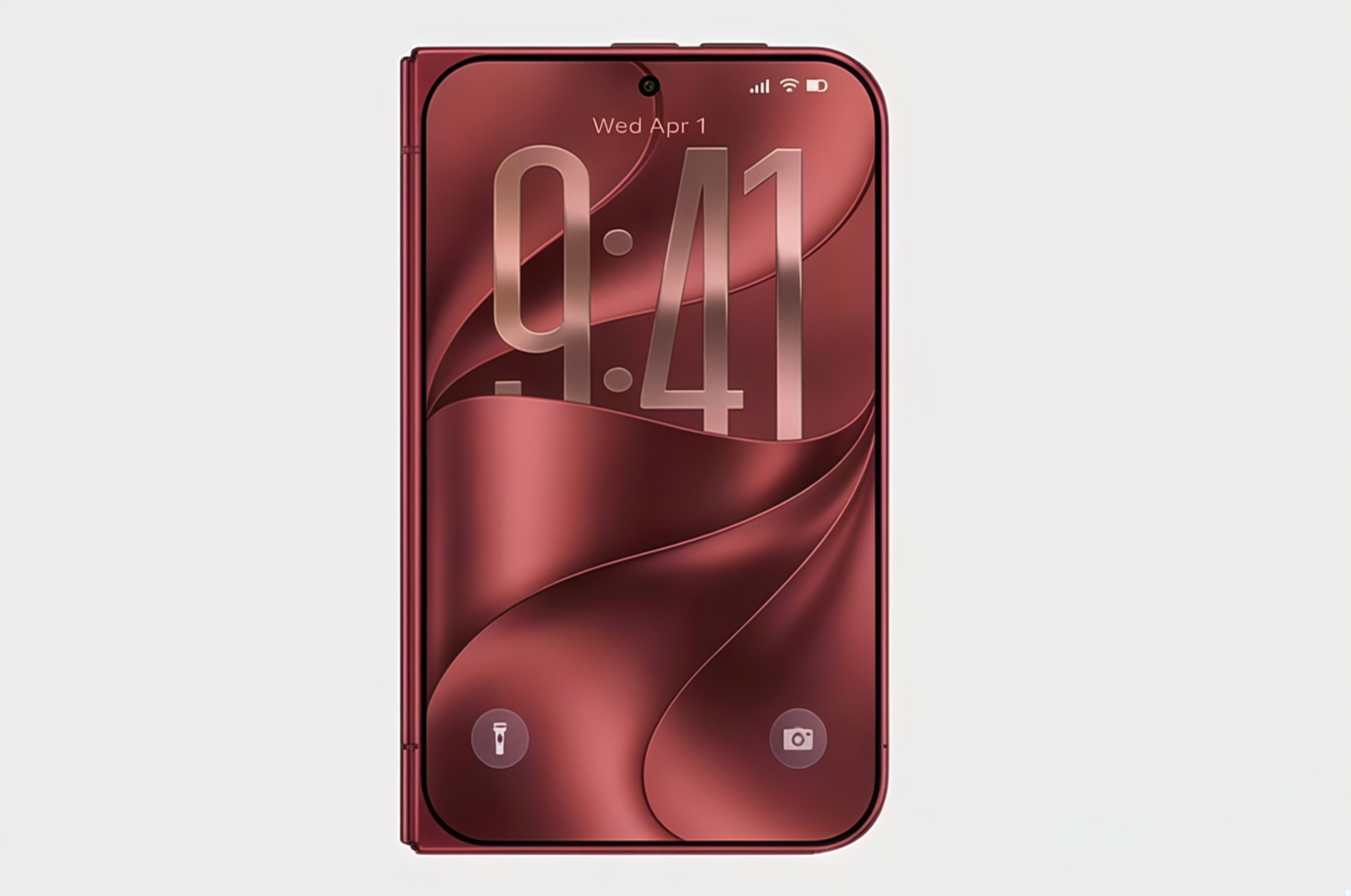 iPhoneUltra 单挖孔屏我说iPhone Ultra定位低于Pro Ma
