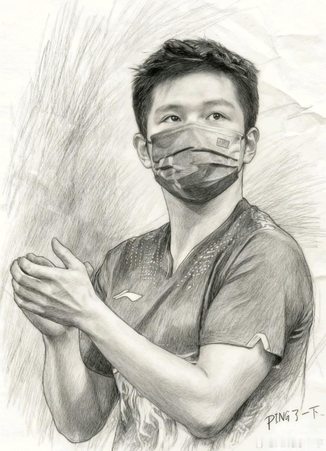 墨痕里的锋芒，这是樊振东的战场，以球拍为笔，以汗水为墨，在时光的画纸上印下滚烫的