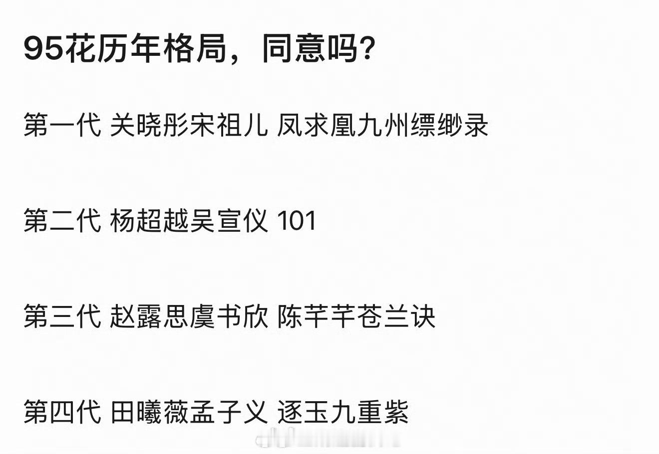 95🌸爆红之路，符合大家观感吗？ 