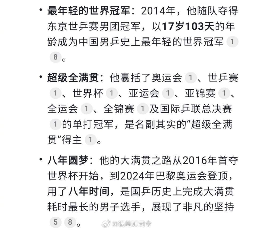 搜了一下他的冠军经历，超过110多次，超强能力。一群世界冠军抢全国冠军，冠军中的