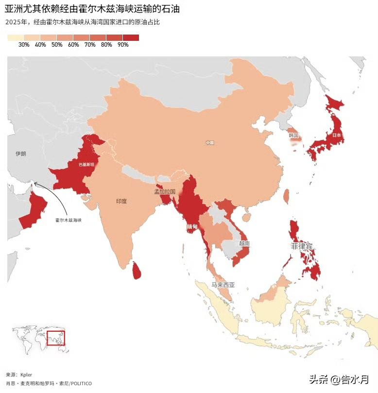 美以伊朗打架，日本倒霉，大毛躺赢！

众所周知，霍尔木兹海峡是海上资源运输要道，