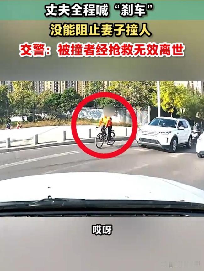 近日陕西发生的一起交通事故令人痛心不已。驾车的妻子在行驶途中突发方向盘失控，车辆