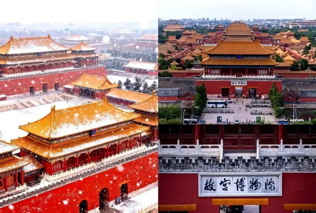 故宫把清宫剧组直接踢出门外。
我上周排队进宫，前面一个姑娘穿着花盆底，刚掏出反光