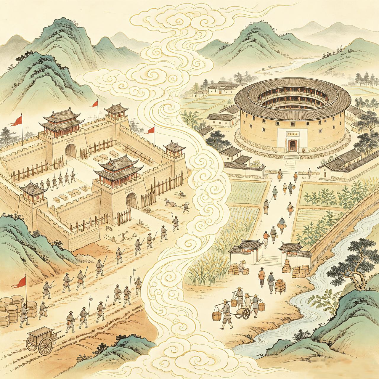 岭南地区，宏观全局上的中原文明拓殖，始于秦汉。随着了解深入，南征百越秦军，从而成