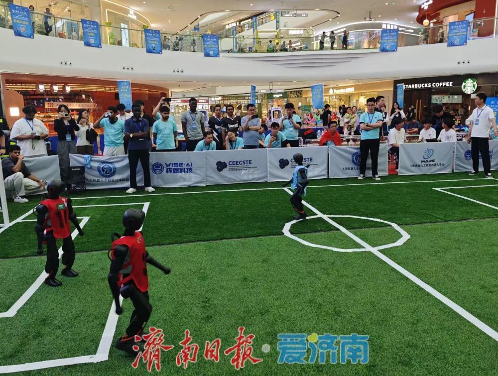 以赛引凤来，泉城何以成机器人产业“强磁场”！五月泉城，赛事连台。5月24日，“好