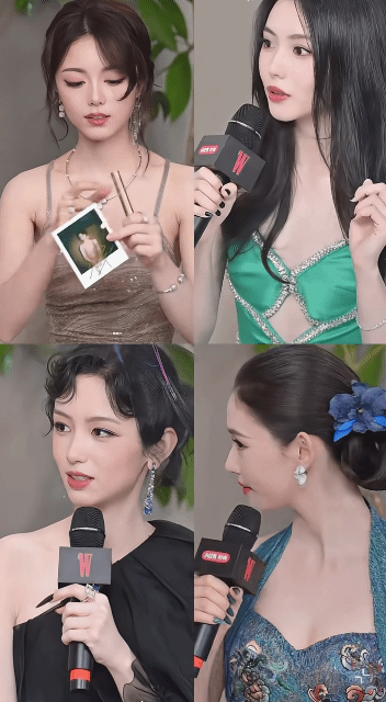 W盛典红毯好没有辨识度的丫鬟系长相 ​​​