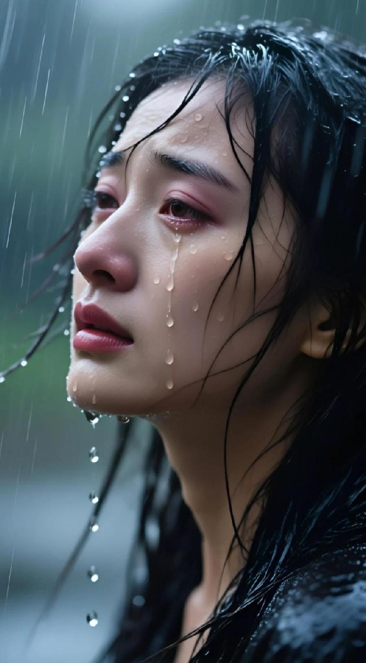 问了99个人，没有一个人能填出来！不信你就来试试！

上联：雨落千滴泪

下联：
