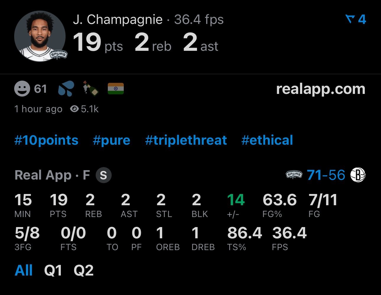 这得多少钱啊？赖特你最好有尚帕尼的把柄马刺vs篮网
