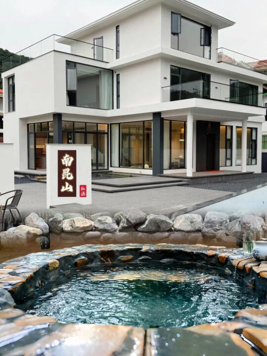 在惠州！没踩雷！全新8房温泉别墅🏡太好住了