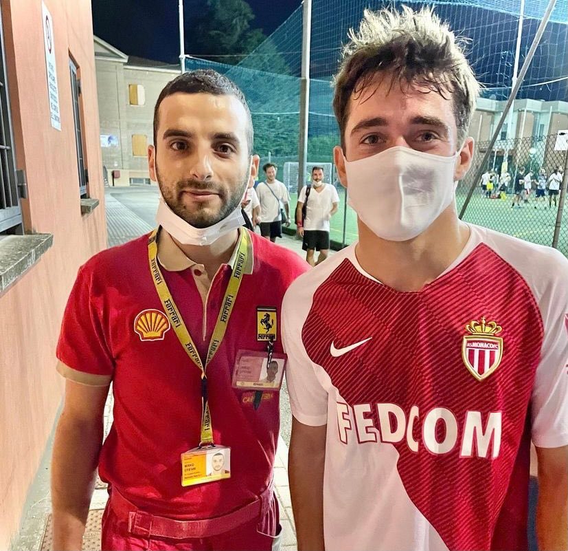 法拉利车队 勒克莱尔x摩纳哥｜聊车文旅球衣马精选 f1足球