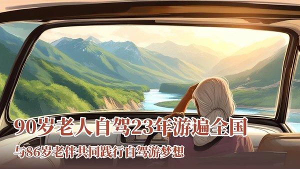 90岁高龄，却自驾23年驰骋万里，足迹遍布全国！这位老人用行动诠释何为“不老传奇