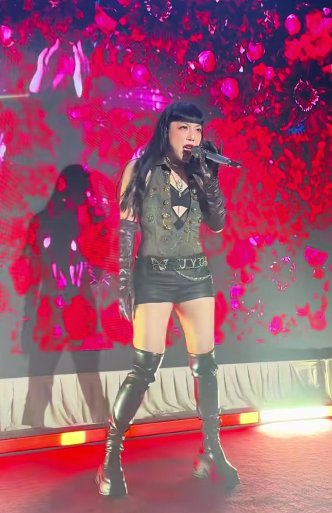 曾经她手握17个代言，
广告铺满整个上海地铁站，
演唱会座无虚席，
本来有大好的