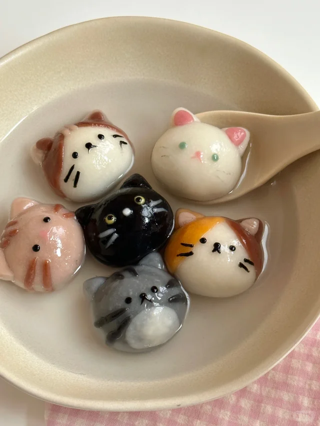 🐈‍⬛自制猫咪汤圆～系列二